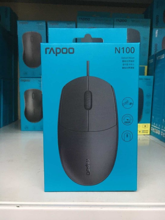 全新雷柏N100有线鼠标雷柏鼠标 全新雷柏...