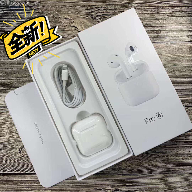 全新pro4代真无线蓝牙耳机华强北四代苹果...