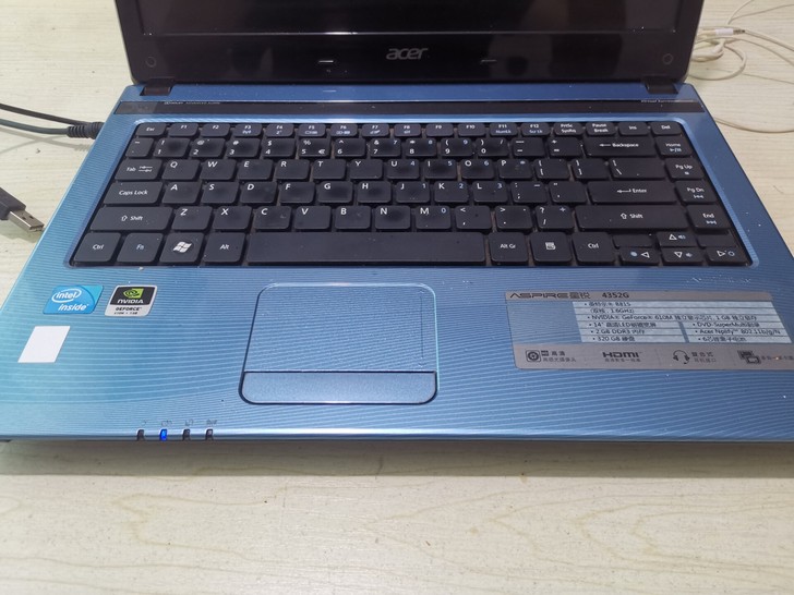 acer办公笔记本 成色保护的还可以 内存...