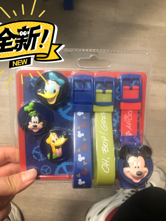 全新儿童手表、有电池的真手表！迪士尼联名款...
