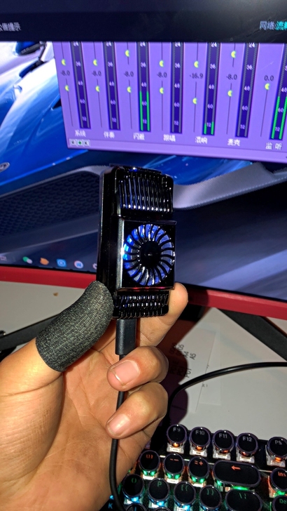 手机半导体制冷散热器 2021最新款l铝合...