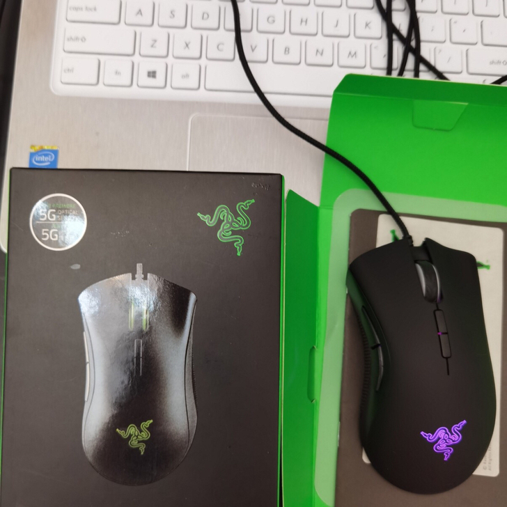 全新(Razer)雷蛇炼狱蝰蛇精英半有线鼠...