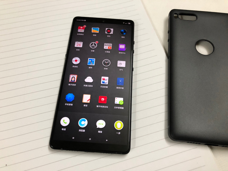 锤子坚果R1 6+128GB 碳黑色双卡双...