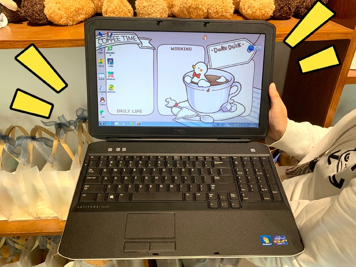 低价出 女生自用 戴尔笔记本电脑i7 8g...