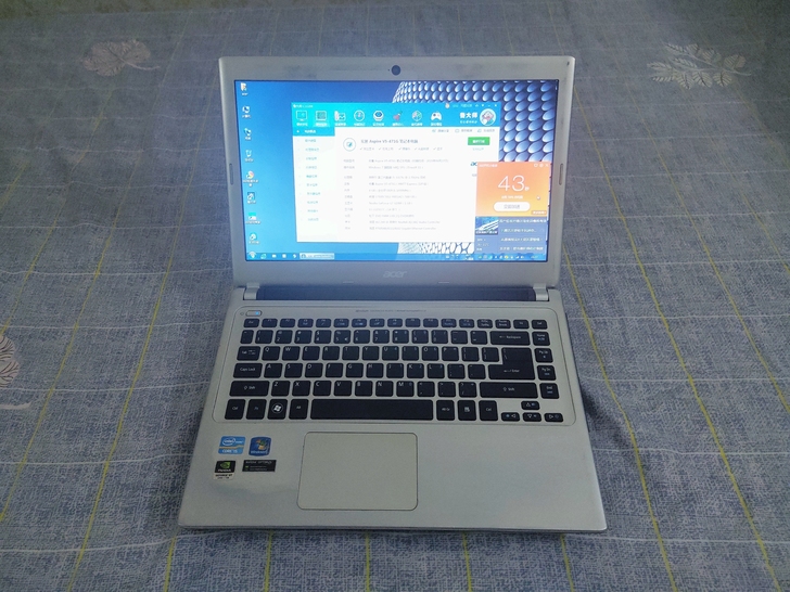 宏基超薄本V5-471G,银色配置如下i5...