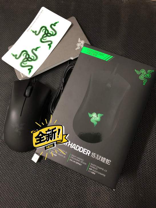 #电脑外设#全新正品原封雷蛇炼狱蝰蛇鼠标
