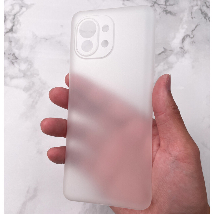 超薄手机壳手机套小米11防指纹pro裸机手...