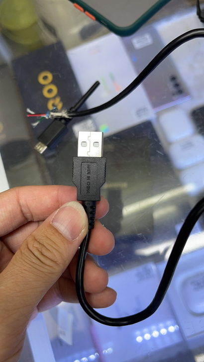 安卓数据线 V8 50长 4层  三星货 ...