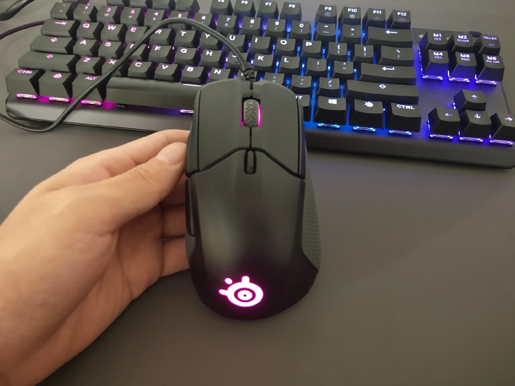 赛睿R310鼠标电脑游戏电竞竞技RGB背光...