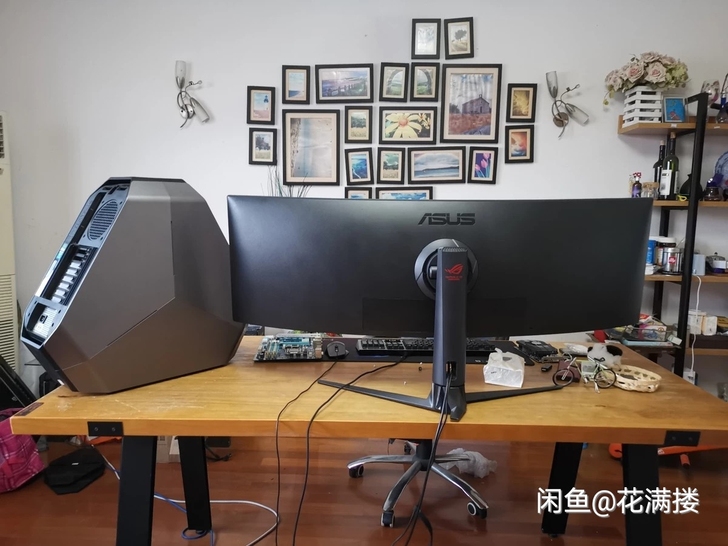 外星人大三角机箱+1250矿龙模组电源