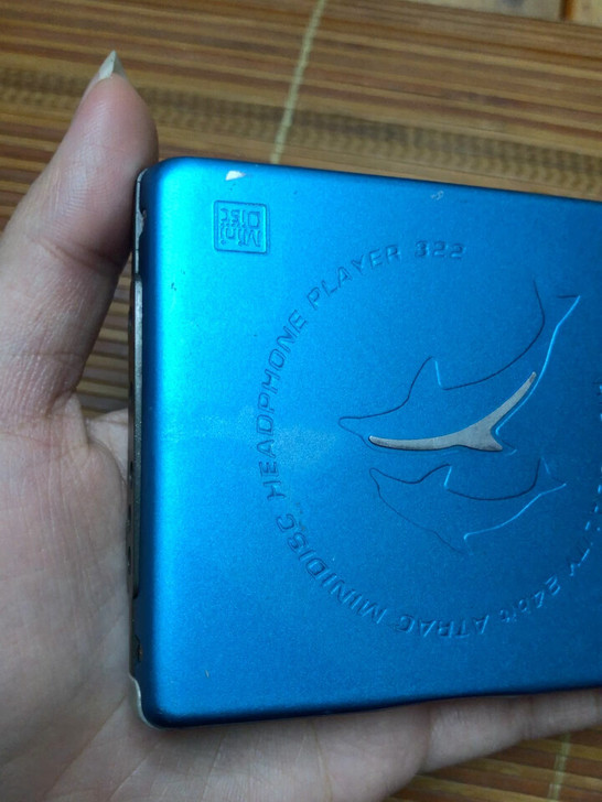 夏普 MD-SS322 md随身听读碟正常...