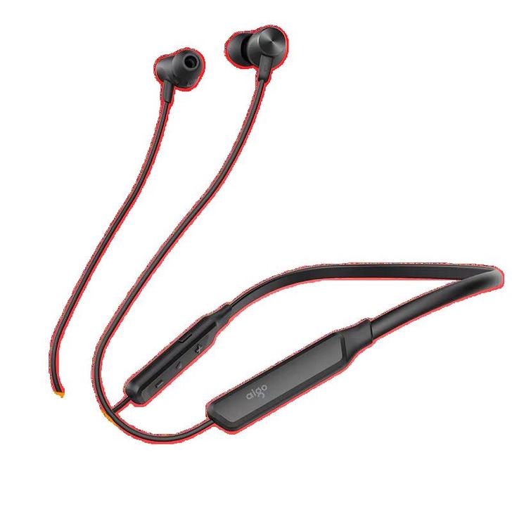 aigo/爱国者项圈式蓝牙耳机W05一键调...