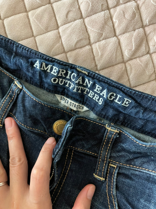 American eagle 鹰牌低腰牛仔裤