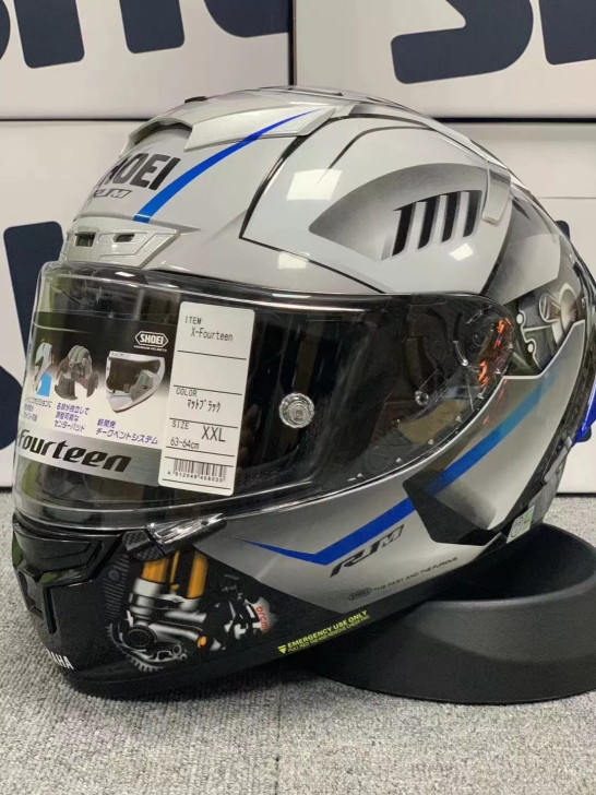 SHOEI X14雅马哈r1，配原厂包装箱...