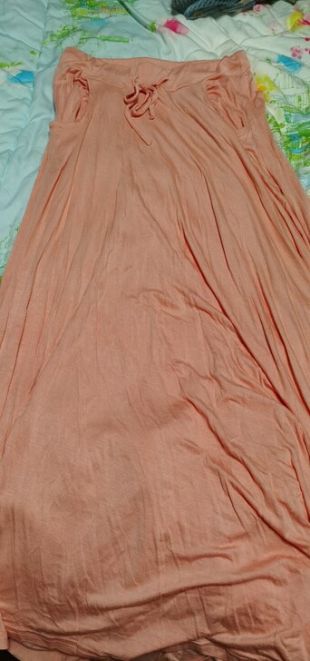 莫代尔棉半身裙。19元包邮