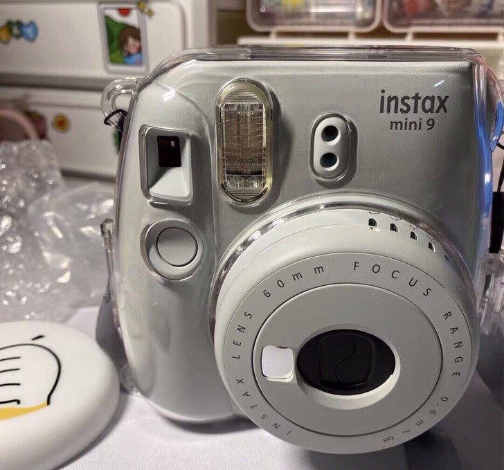 富士可爱相机 mini9套餐含拍立得相纸女...