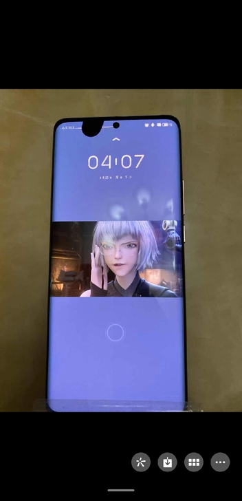 魅族18pro带框屏幕原装内屏液晶，有黑块...