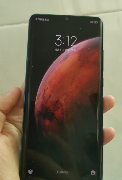 小米cc9pro 绿色 8+128 成色9新