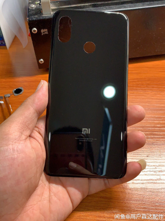 小米8后置指纹版纯原拆机后壳95新