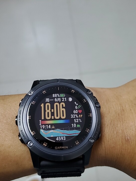 佳明Garmin Fenix5xpuls钛...
