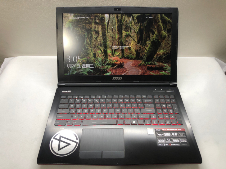 微星ge62 二手笔记本 吃鸡游戏本 外星...