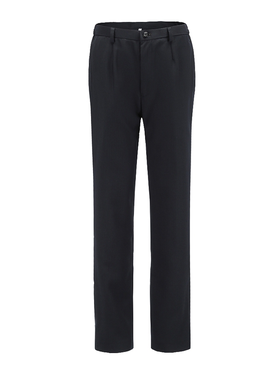 高品质中国兴业银行女西裤兴业行服藏青色裤子