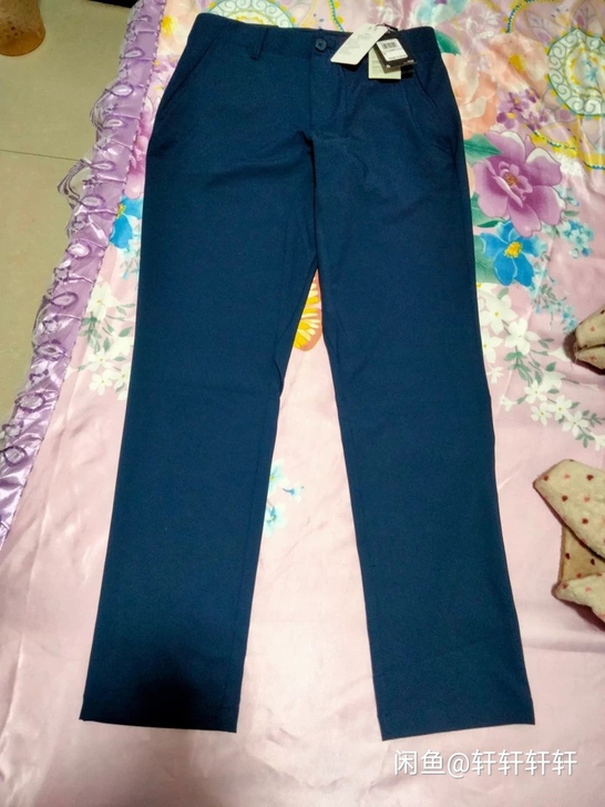 全新安德玛品牌男西裤，会员折后价585买的...