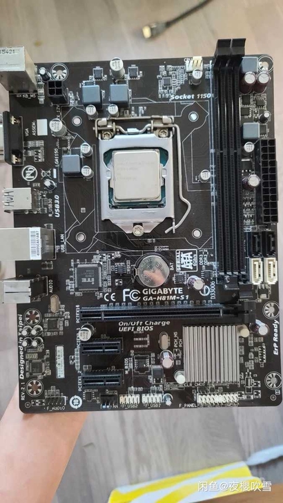 技嘉H81主板+g3260主板cpu套装