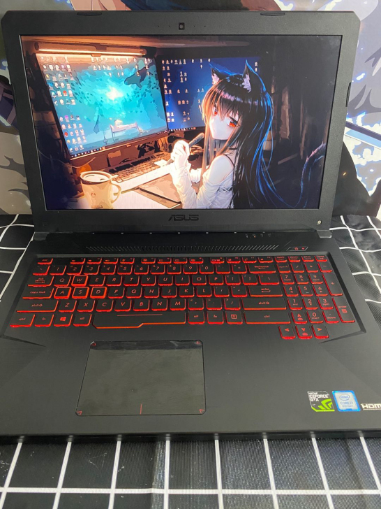 华硕飞行堡垒FX80笔记本游戏本非暗影精灵...
