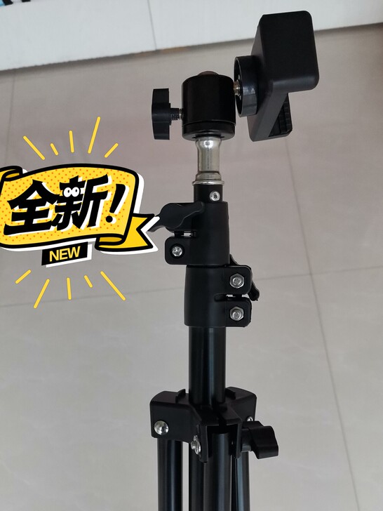 【处理闲置】手机直播支架1.7米拍摄自拍三...