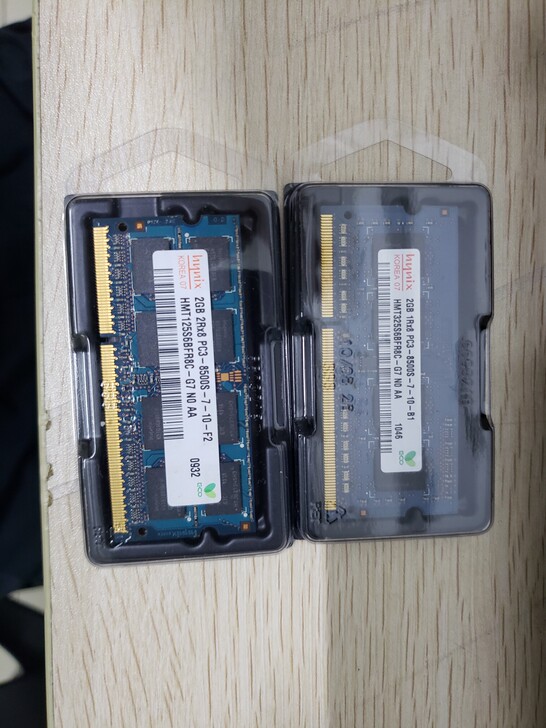 海力士DDR3 1066 2G笔记本内存2...