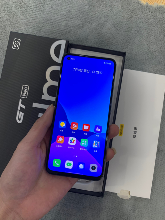 realme 真我GT Neo  5G游戏...