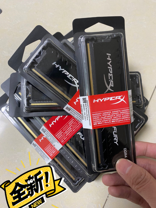 金士顿DDR4 2666 8g骇客神条台式...