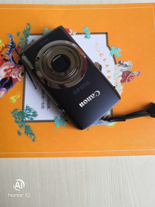 品牌型号      佳能ixus210黑色