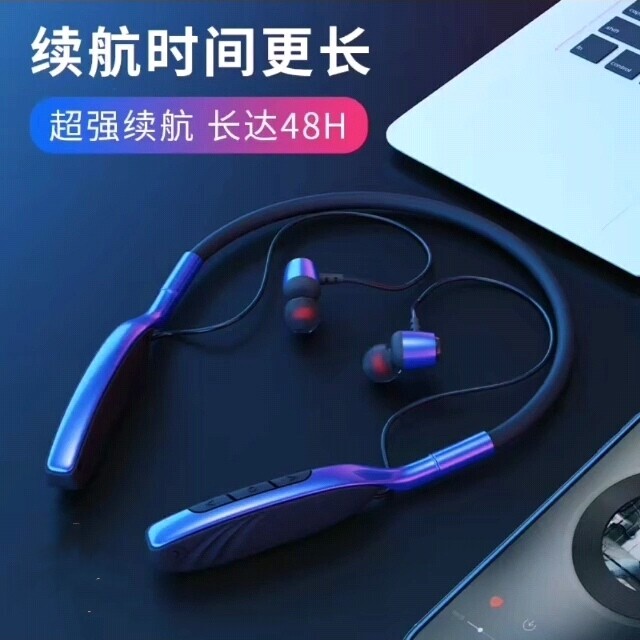 运动无线蓝牙双耳机挂颈式迷你耳塞立体音op...