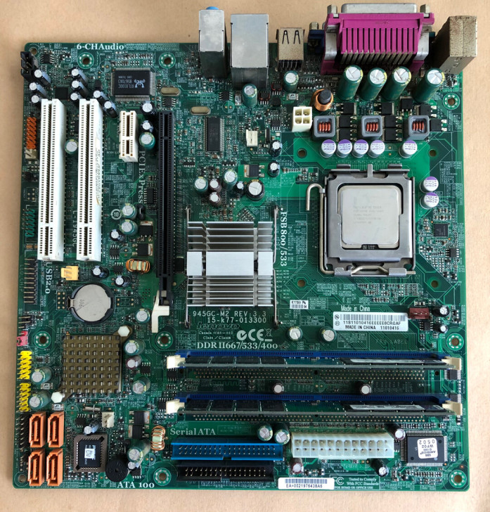 联想电脑拆机主板 775 945集显主板 ...