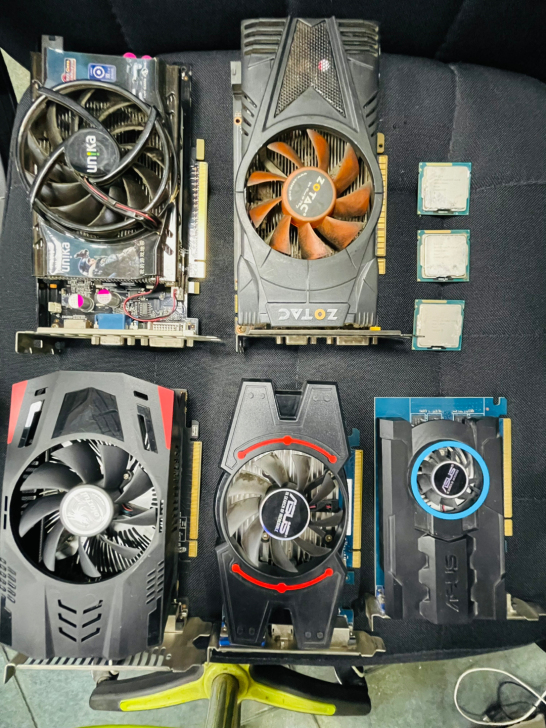 华硕。七彩虹 索泰。显卡 CPU ...