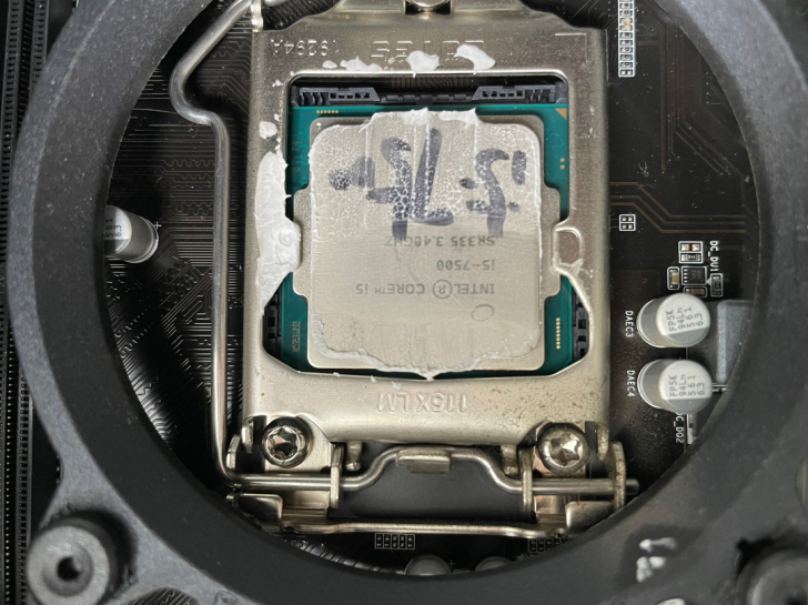 电脑拆机cpu，i5-7500，八九成新包...