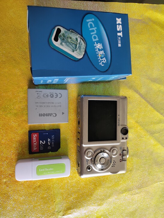 佳能方块IXUS 50数码卡片CCD相机
