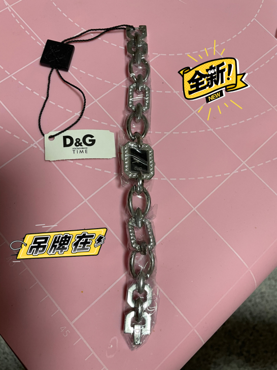 全新DG女表DW0657时尚时装表带原吊牌...