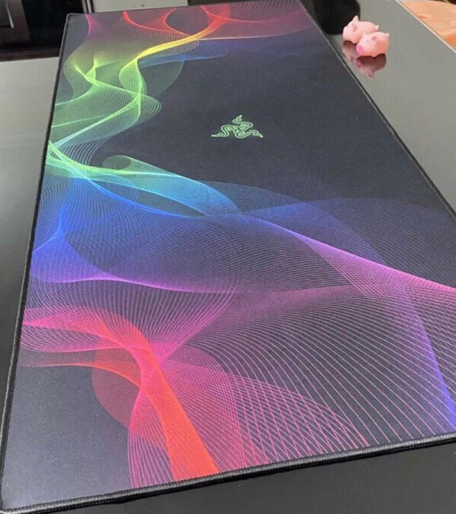 【低价包邮】全新 雷蛇电竞鼠标垫超大号粗面...