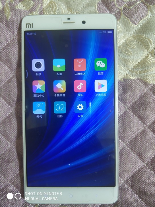 小米note手机，3+16，95新如图，看...