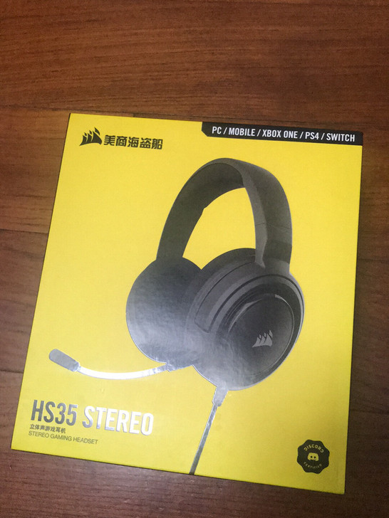 美商海盗船 HS35 立体声游戏耳机 全新...