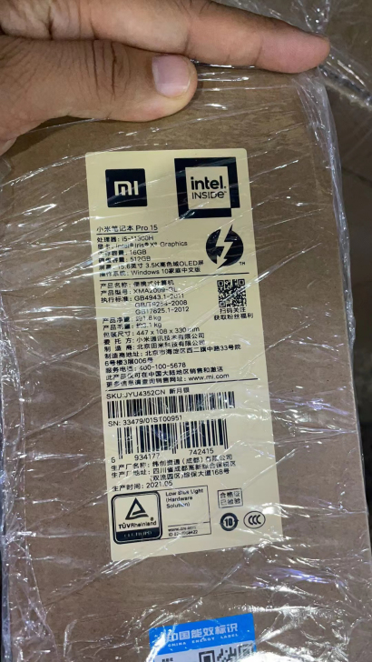 小米pro 15 笔记本 全新未拆封