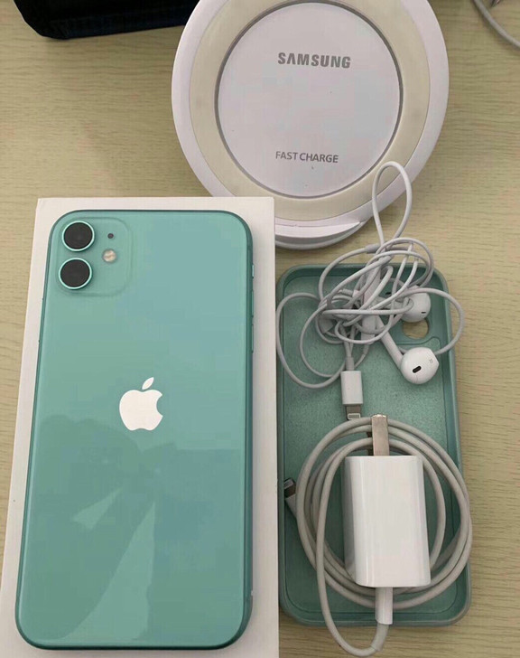 转备用机 iphone11  薄荷绿色