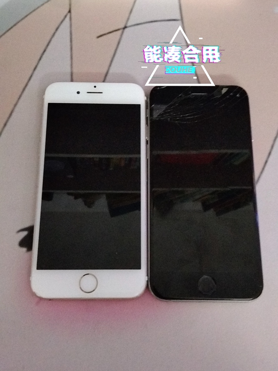 苹果6，一部300，左边16gb无磨损，右...