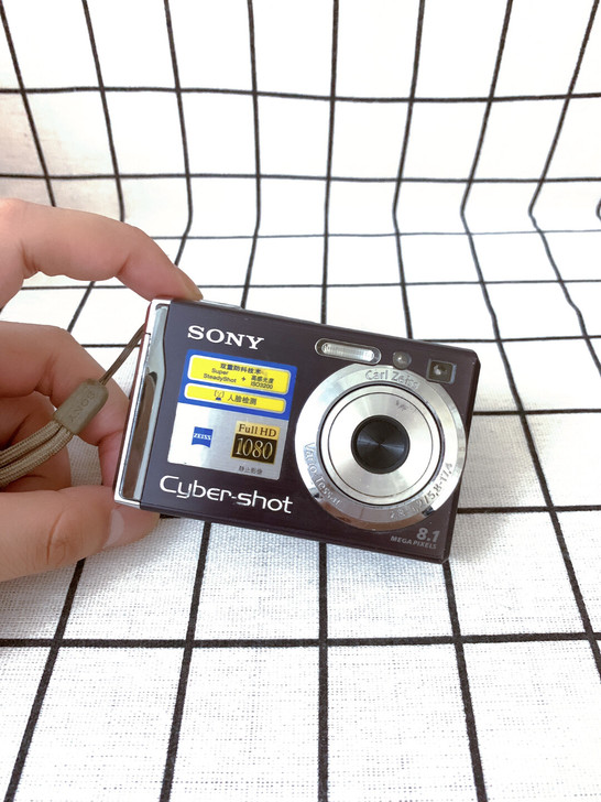 索尼dsc-w90 中古相机.ccd.卡片...