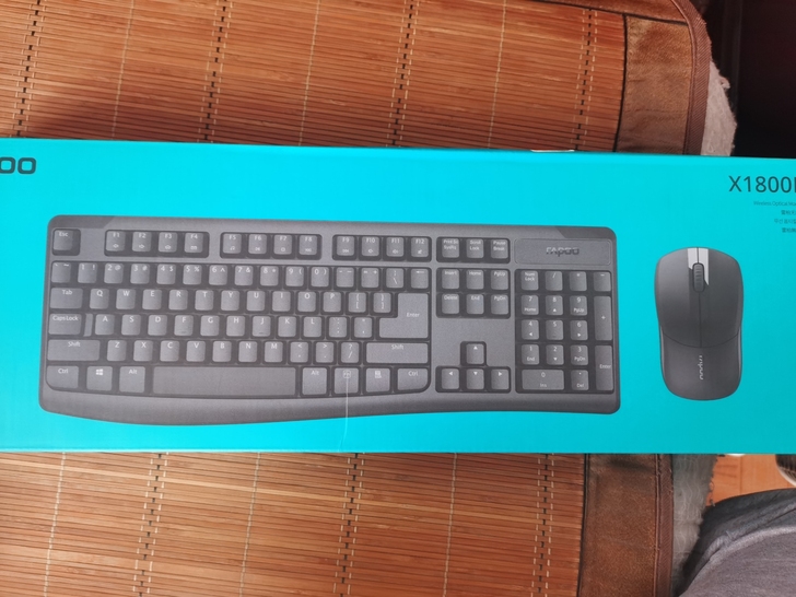 雷柏X1800Pro，仅试用鼠标。九八新，...