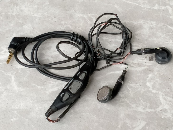 原装经典panasonic松下牛角平头老塞