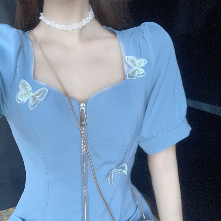 裙子仙女超仙森系连衣裙2020新款夏法式小...